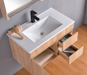 <span class=keywords><strong>Muebles</strong></span> <span class=keywords><strong>de</strong></span> Baño Colgantes <span class=keywords><strong>de</strong></span> Pared con <span class=keywords><strong>Lavabo</strong></span> y Espejo, Materiales <span class=keywords><strong>de</strong></span> Madera Contrachapada Sólida, Espejo Inteligente, <span class=keywords><strong>Muebles</strong></span> <span class=keywords><strong>de</strong></span> Baño con Espejo - Product Image 4