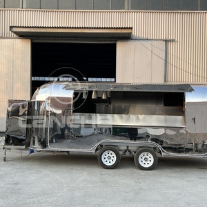 รถเข็นขายอาหารเคลื่อนที่อุปกรณ์อบขนมสุนัขร้อนพิซซ่าตู้ไอศกรีมตู้ขายอาหารสัมปทาน - Product Image 3