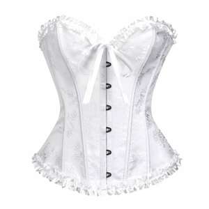 6 couleurs couleur fraîche Sexy dentelle arc palais pousser soutien-gorge 6 rangées de boucle en acier sangle corps façonnage ceinture surbuste haut - Product Image 4