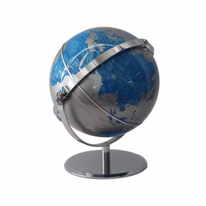 25cm Classic Desktop <strong>Spinning</strong> <strong>Globes</strong> Geographic Teaching Interactive World Map <strong>Globes</strong> Plastic World <strong>Globe</strong> - Product Image 2