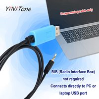talkie-walkie V108 MINI Programmation USB super stable directement vers PC ordinateur portable Port Programmation efficace câble