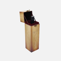Boîte à vin et whisky de luxe en carton de 2 mm, design classique et élégant, logo en feuille UV, laminage mat, fermeture à fermoir métallique, haut de gamme
