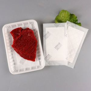 <b>Poultry</b> Pack Soaker Fresh Chicken <b>Meat</b> Blood Absorbent Pads 140x80mm 40ml/pcs Food Grade Eco-Friendly for Food Packaging - Product Image 1