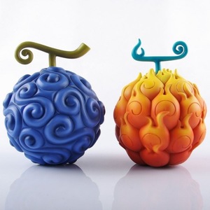 One Pieces 3 Styles Diable Fruit Maudit Fruit Anime Figures Manga Statue Collection Modèle Jouets Décoration - Product Image 1