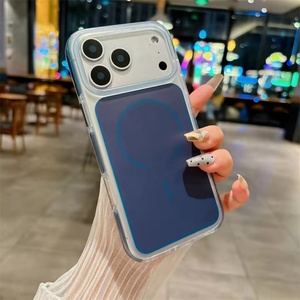 เคสโทรศัพท์มือถือแบบแม่เหล็กด้าน รุ่นแฟชั่น สำหรับ iPhone 17 Pro Max 17 Air พร้อมกรอบกันกระแทกเสริมความแข็งแรง ป้องกันแรงกระแทก - Product Image 5