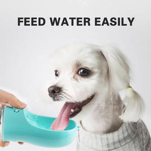 Fabricant en gros pas cher filtre bleu rose portable chien bouteille d'eau pour animaux de compagnie pour usage extérieur - Product Image 4