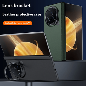 Étui <span class=keywords><strong>pour</strong></span> Huawei <span class=keywords><strong>Honor</strong></span> Magic V3 avec protection de charnière magnétique, protection d'écran, béquille, cuir, antichoc, étui VS3 - Product Image 6