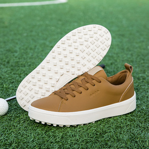 White Golf Shoes Lace-up Anti-Slip Lightweight <b>Walking</b> Footwear Breathable Low <b>Top</b> Course Sneakers - Product Image 4