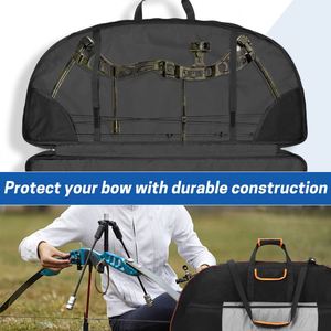 Échantillon gratuit : Sac de transport pour arc recurve, facile à transporter, avec poignée pour flèches, sac à dos à bandoulière, sac de tir à l'arc, ceinture de tir extérieur - Product Image 5