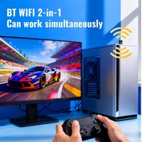 Tarjeta de Red Inalámbrica AX900 Dos en Uno BT WIFI USB de Doble Frecuencia Interna para Computadoras de Escritorio/Portátiles