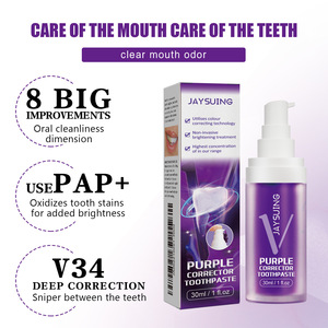 Pasta Dental Blanqueadora Jaysuing, Elimina las Manchas Amarillas de los Dientes, Cuidado Bucal, Mal Aliento, Pasta Dental Blanqueadora - Product Image 2