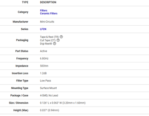 Capteur de température à filtre céramique TAIYAN LFCN-6000+ IC, composants électroniques d'origine - Product Image 5