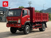 Самосвал Sinotruk HoWO 4x4 для бездорожья, горнодобывающей промышленности и перевозок в горах, мини-самосвал для Африки
