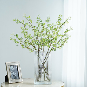 Branches d'eucalyptus artificielles violettes, rouges et vert foncé, 30 cm à 100 cm, décoration intérieure, accessoires d'extérieur, haute simulation, PVC plastique - Product Image 3