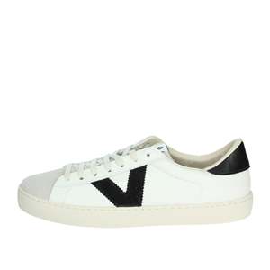 Zapatillas Victoria Blancas y Negras Unisex para Adultos, Estilo Deportivo, Modelo 1126142 - Product Image 1