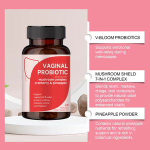 โปรไบโอติกสำหรับผู้หญิง 60 แคปซูล ขายตรง แคปซูลโปรไบโอติกสำหรับผู้หญิง 60 แคปซูล เพื่อช่วยในการย่อยอาหารและสุขภาพภูมิคุ้มกัน - Product Image 2