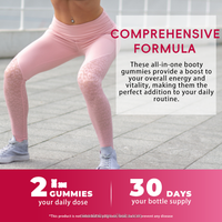 Gummies de Maca OEM les plus vendues pour l'augmentation et le raffermissement des fesses, et Gummies pour l'amélioration et l'augmentation du volume des fesses
