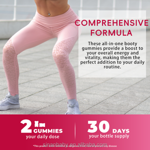 OEMベストセラーのヒップアップ＆引き締めマカグミ（ヒップ増強用）と補助的な大きなお尻用グミ - Product Image 2