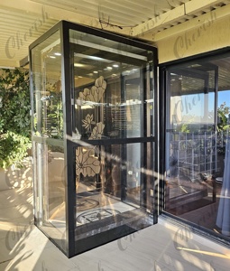 ลิฟท์บ้านที่อยู่อาศัยลิฟต์ขนาดเล็กสำหรับ<span class=keywords><strong>บ้าน</strong></span>พร้อมลิฟต์รถเข็นและลิฟท์บันไดสำหรับติดตั้งใน<span class=keywords><strong>บ้าน</strong></span>ส่วนตัว - Product Image 2