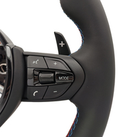 Volant sport en cuir avec boutons bleus M1 M2 pour BMW F01 F06 F10 F11 F15 F20 F22 F30 F36 M3 F80 M4 F82 M5 F90 E90 E92