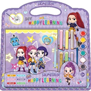 Set <span class=keywords><strong>de</strong></span> Maquillaje con Purpurina para Colorear con Pintura Gouache, Diseño 3D Pintado a Mano del Grupo <span class=keywords><strong>de</strong></span> KPOP Witch Hunting, para Todas las Edades - Product Image 5