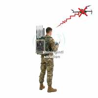 Système de protection anti-drone Shiningintl 22 bandes C-UAS, protection GPS, FPV, module Defender