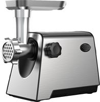 Penggiling Daging Listrik Motor AC 1000W, Pemotong Rumah Tangga MG138A, Pengolah Makanan Kapasitas 2.1-3L, Pembuat Kibbeh, Garansi 1 Tahun