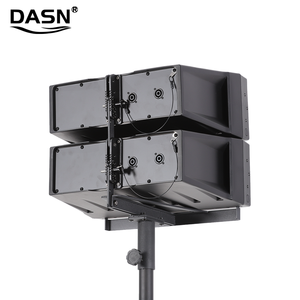 DASN B16 4000W tepe 1000W RMS ses Dj parti sahne aktif profesyonel çizgi dizi sütun hoparlör 12 inç Subwoofer PA sistemi - Product Image 4