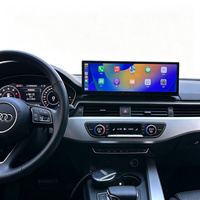Radio para Auto con Pantalla Dividida de 10.25"/12.3", 8GB+128GB, GPS Integrado, Reproductor MP3, para Audi A4L 2017-2021, con CarPlay Inalámbrico y Android Auto