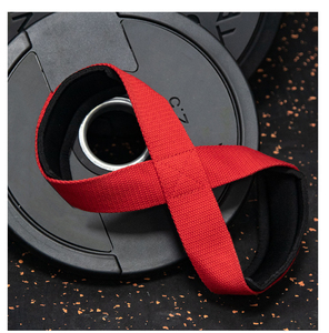 Ladyglow 8 hình dạng Workout <span class=keywords><strong>Pull</strong></span> Up phòng tập thể dục tập thể dục độn hình 8 dây đeo Deadlift Trọng lượng nâng dây đeo cổ tay - Product Image 5