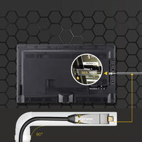Poshshine Oem Ultra 4k 3d Moniteur Multimédia Projecteur Fiber Optique Câble Hdmi