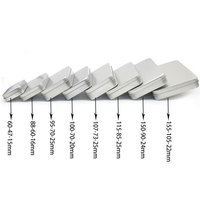 Mini Portable maison stockage boîte en fer blanc conteneur argent métal de qualité alimentaire fer blanc avec couvercle vide boîte de conserve Kit