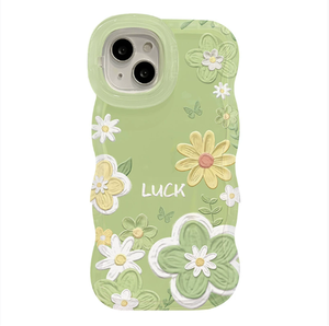 Pittura a olio fiore invisibile doppio supporto onda bordo TPU custodia <span class=keywords><strong>per</strong></span> telefono cellulare <span class=keywords><strong>per</strong></span> <span class=keywords><strong>Iphone</strong></span> X Xr Xs <span class=keywords><strong>11</strong></span> 12 13 14 15 16 Pro 17 - Product Image 5