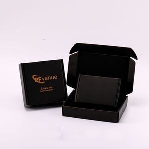 Luxury Branding Folding Corrugated Airplane <b>Box</b> Recycled Black Aircraft <b>Box</b> for Jewelry Clothing - Product Image 1