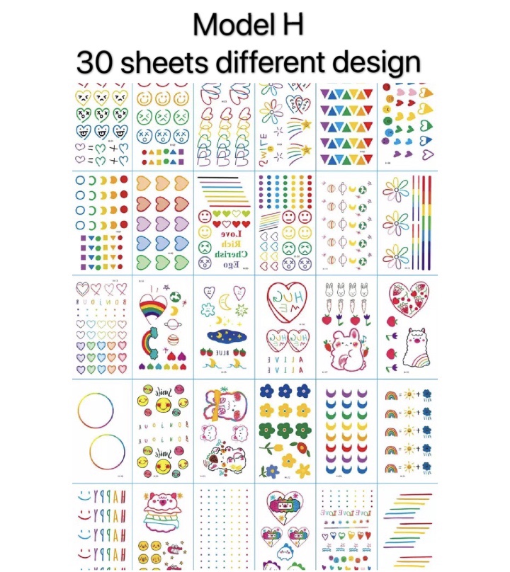 Modelo H 30PCs diseño diferente