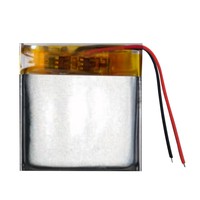 Jam tangan pintar L092, 3.7V 400mAh 2 kabel 602525 baterai Ion Lithium polimer untuk Smartband perekam TWS MP3
