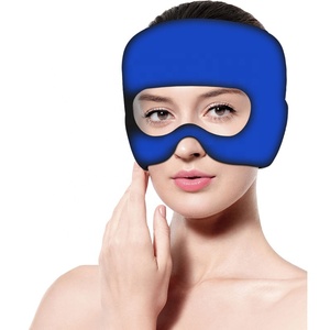 ชุดหมวกปวดหัว + หน้ากากปิดตาหมวกคลุมศีรษะสำหรับบรรเทาอาการปวดการบำบัดด้วยความเย็นสินค้าใหม่ - Product Image 3