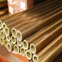 Venta al por Mayor Directa de Fábrica, Tubo de Latón Recubierto de Zinc de Alta Calidad, CuZn30 C26000 H70, Refuerzo de Hormigón, Decoración de Paredes y Pisos