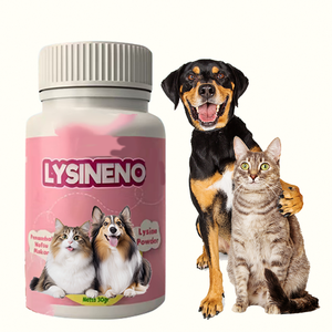 Complément alimentaire <span class=keywords><strong>en</strong></span> <span class=keywords><strong>poudre</strong></span> de <span class=keywords><strong>lysine</strong></span> de qualité supérieure <span class=keywords><strong>pour</strong></span> chiens et chats, stimulant du système immunitaire, soutien à la santé des articulations, 30g Pure Aid - Product Image 1