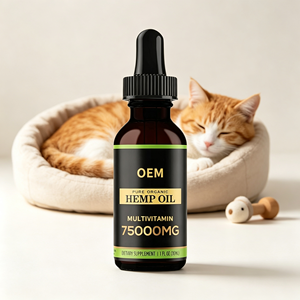 Gotas Calmantes <span class=keywords><strong>para</strong></span> <span class=keywords><strong>Mascotas</strong></span> al por Mayor con Cúrcuma y Vitaminas, Suplemento Herbal <span class=keywords><strong>para</strong></span> Aliviar el Estrés y la Molestia en <span class=keywords><strong>Mascotas</strong></span> - Product Image 1