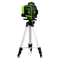 Auto-nivelant laser 4d auto 360, sol en béton, niveau laser rotatif 16 lignes