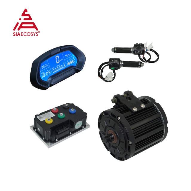QSMOTOR with Far Driver ND72660 Controller 138 3000W V1 V2 70H 72V 100KPH Mid Drive Motor Conversion Kit