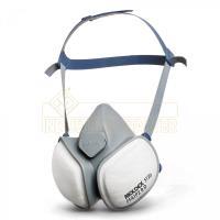 Masque respiratoire industriel compact réutilisable et jetable, cartouches en coton et en silicone anti-poussière pour les environnements de travail - Product Image 1