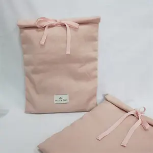 Chuanghua 고품질 캔버스 봉투 포장 보석 화장품 파우치 하이 엔드 럭셔리 면 능직 먼지 선물 가방