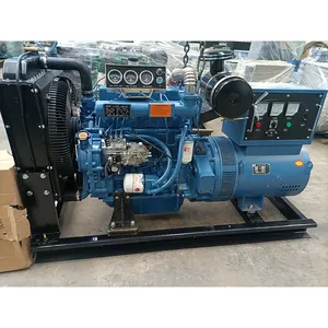 China 120kw 150kva Motor diésel Weifang Generador alternador generador diésel a prueba de sonido generador diésel trifásico a la venta