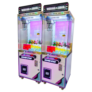 Nouvelles idées de produits <span class=keywords><strong>2023</strong></span> petite machine à griffes 21in métal monnayeur griffe jeu machine facture accepteur jouet grue griffe machine - Product Image 1