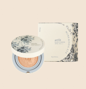 ARTFIT Glow Cushion 23 Sand Rose Korean Smooth Finish Base <b>Makeup</b> Natural Coverage Dewy <b>Compact</b> Foundation - Product Image 3