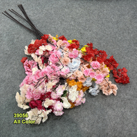 Bahan Kain Sutra Desain Sakura Rontok Bunga Sakura Buatan Gantung untuk Dekorasi Pernikahan