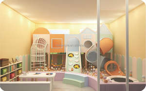 อุปกรณ์สนามเด็กเล่นในร่มที่ปรับแต่งได้สำหรับ<span class=keywords><strong>เด็ก</strong></span> ช่วยส่งเสริมการปีนป่าย คลาน และทรงตัว - สำหรับศูนย์รับเลี้ยง<span class=keywords><strong>เด็ก</strong></span> โรงเรียนอนุบาล และร้านกาแฟ - Product Image 2