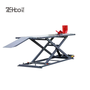 1000kg Hydraulische Pneumatische Motorfiets Heftafel Schaarlift voor het Heffen van Motorfietsen & Auto's, Max. Hoogte 1200mm, Hot Sale - Product Image 4